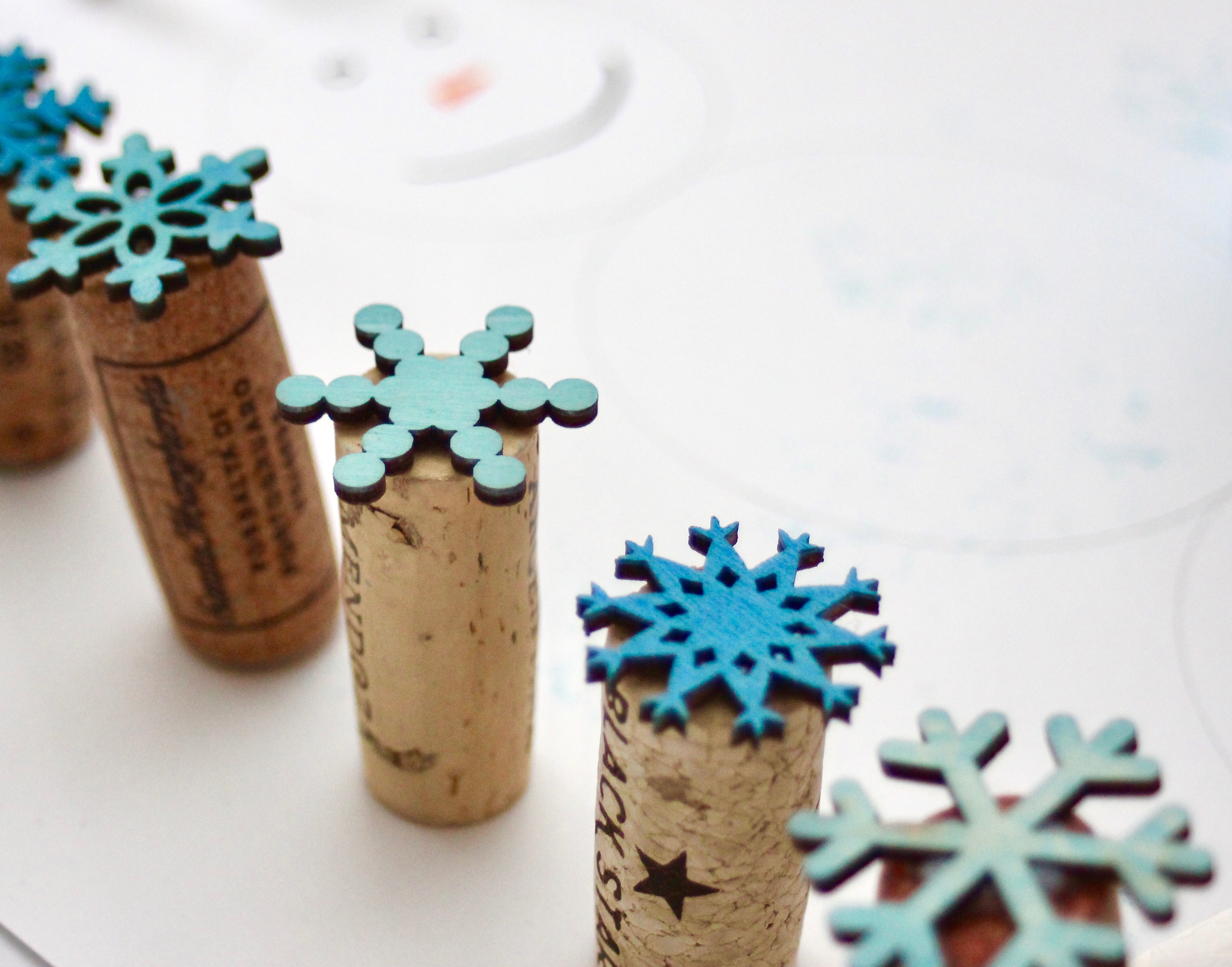 DIY Snowflake Stamps - Kari Skelton